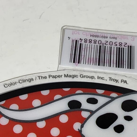 Lot of 3 Disney 101 Dalmatians Window Color Clings Decals Removable Decals - Picture 8 of 10